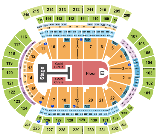 Prudential Center Shubh Seating Chart